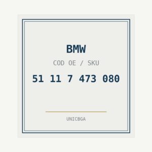 BMW cod piesa 51 11 7 473 080