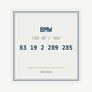 BMW cod piesa 83 19 2 289 285
