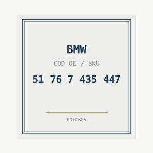 BMW cod piesa 51 76 7 435 447