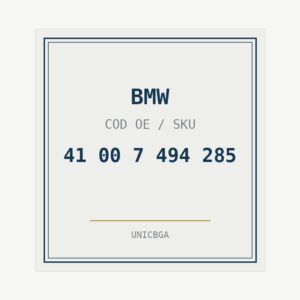 BMW cod piesa 41 00 7 494 285
