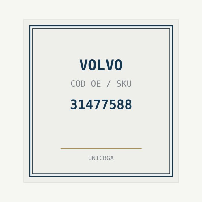VOLVO cod piesa 31477588