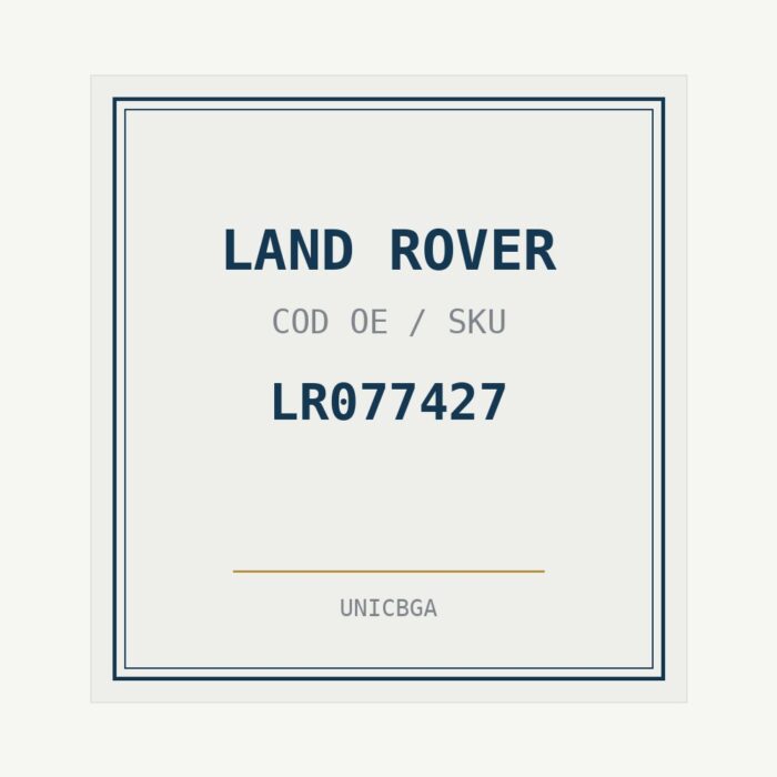 LAND ROVER cod piesa LR077427 LAND ROVER cod piesa LR077427