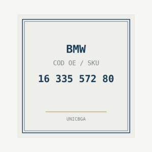 BMW cod piesa 16 335 572 80