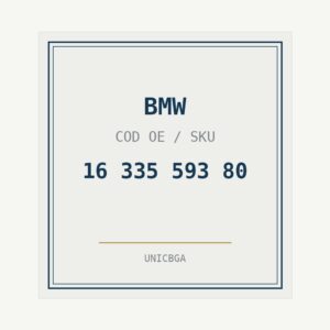 BMW cod piesa 16 335 593 80