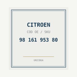 CITROEN cod piesa 98 161 953 80