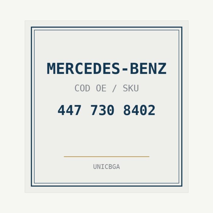 MERCEDES-BENZ cod piesa 447 730 8402 MERCEDES-BENZ cod piesa 447 730 8402