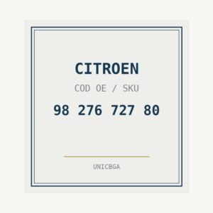 CITROEN cod piesa 98 276 727 80