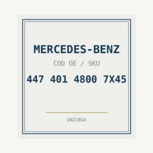 MERCEDES-BENZ cod piesa 447 401 4800 7X45
